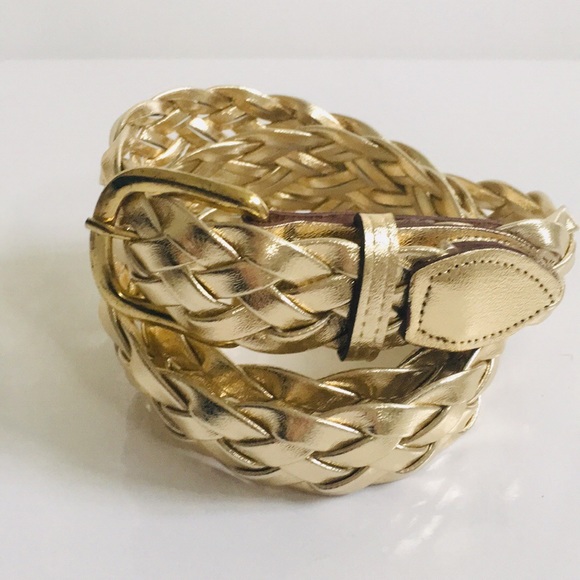Gold Woven Belt - Picture 2 of 9